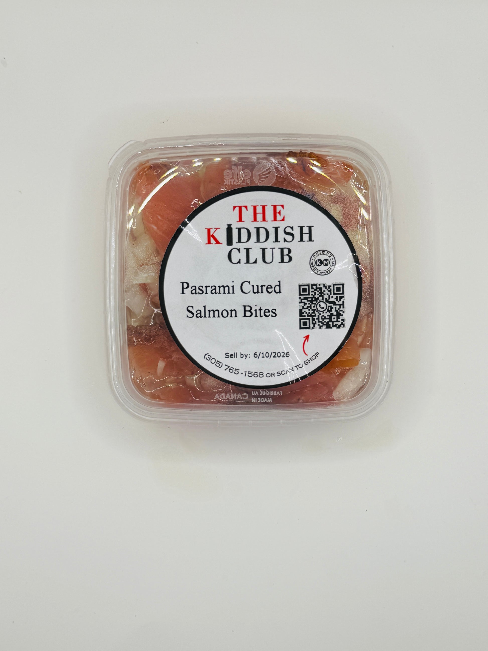 Pastrami Cured Salmon bites