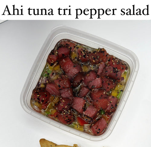 Ahi Tuna Tri Pepper Salad