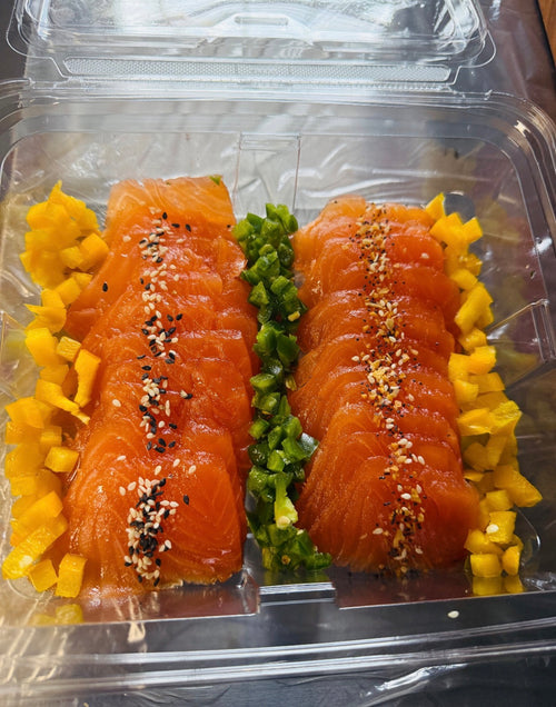 Citrus Cured salmon