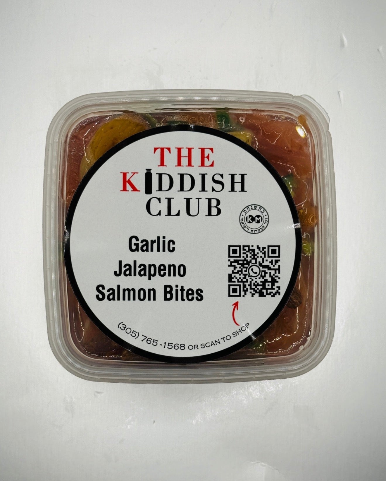 Garlic Jalapeno salmon bites